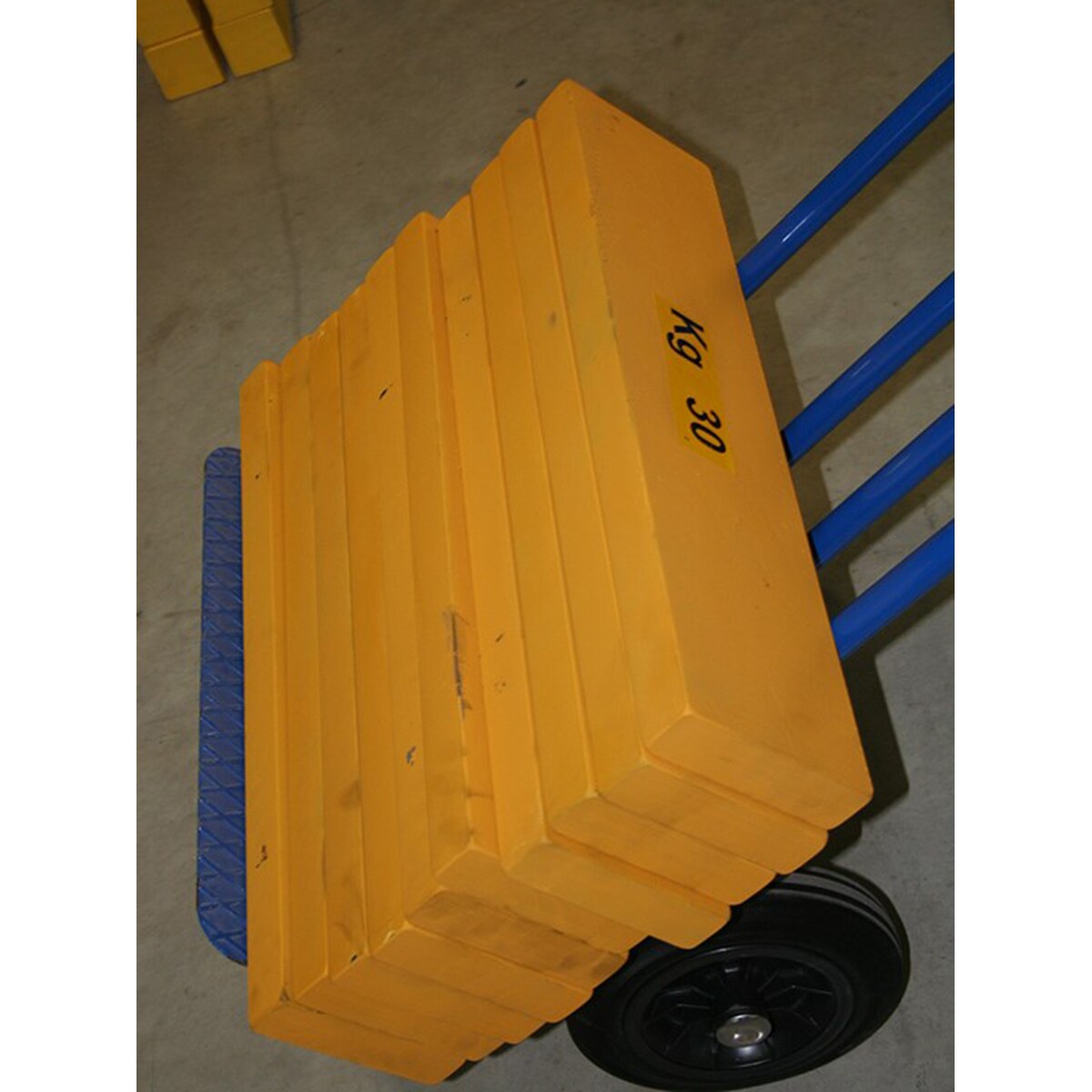 Carretilla Transporte Paquetes hasta 300 kg Golia Amarillo-3