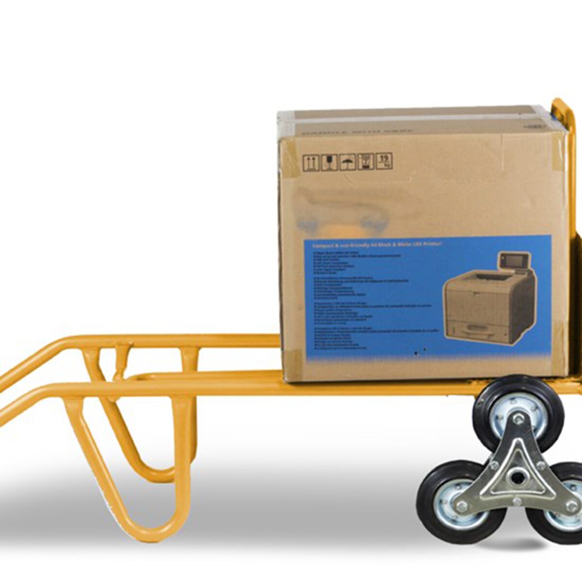 Carretilla Salvaescaleras para Paquetes hasta 250 kg Superlift Amarillo-3