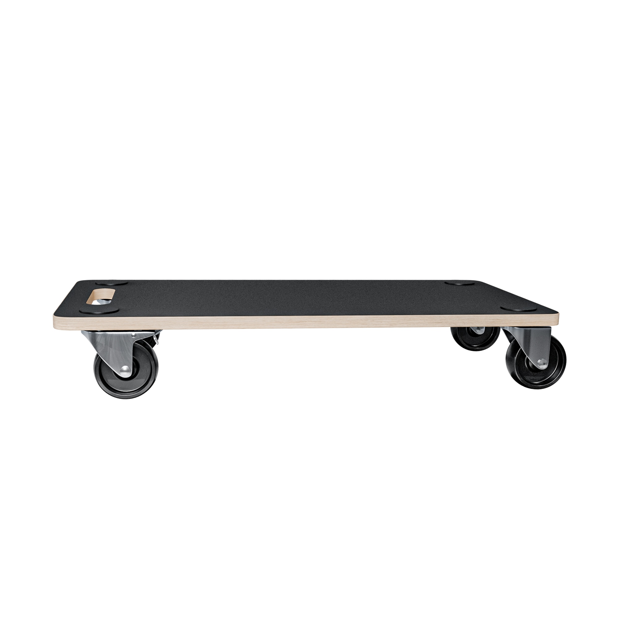 Soporte Rodante Rectangular 200 kg Negro-6
