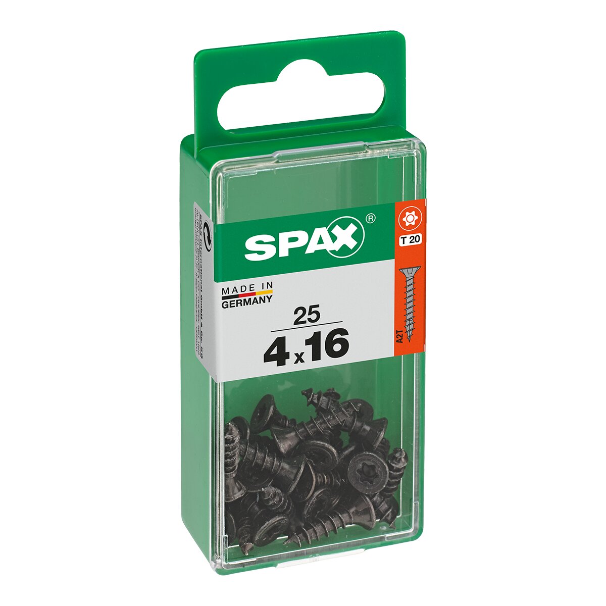 Imagen 0 de Tornillo Cabeza Plana T-Star Pavonado Ø4 x 16 mm - Caja 25 Uds
