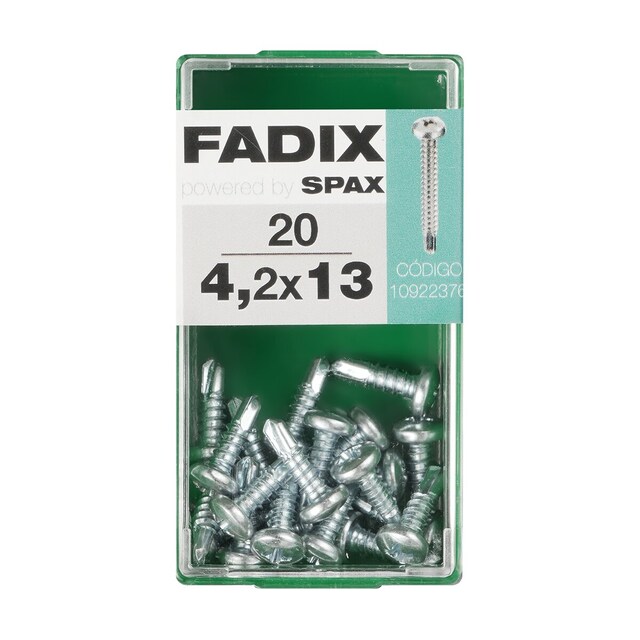 Imagen 0 de Tornillo Roscachapa Cabeza Redonda Ø4,2 x 13 mm - Caja 20 Uds