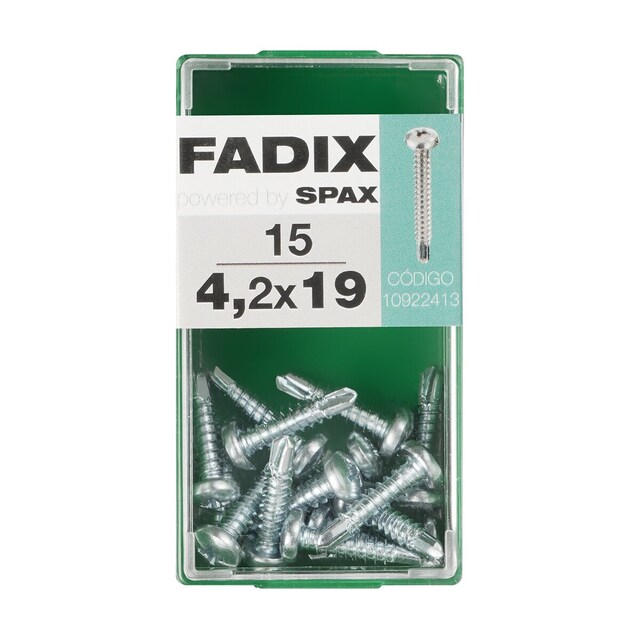 Imagen 0 de Tornillo Roscachapa Cabeza Redonda Ø4,2 x 19 mm - Caja 15 Uds