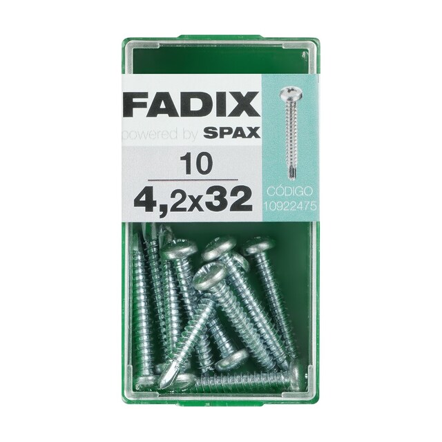 Imagen 0 de Tornillo Roscachapa Cabeza Redonda Ø4,2 x 32 mm - Caja 10 Uds