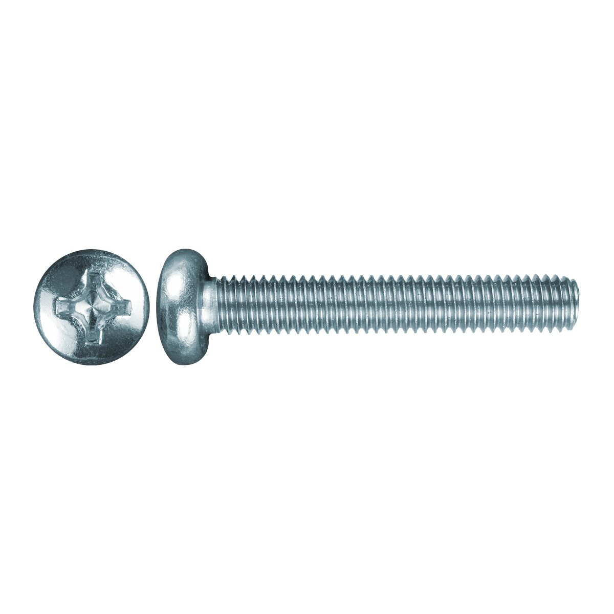 Tornillo Métrica Cabeza Redonda M4 x 20 mm - Caja 12 Uds Zincado-3