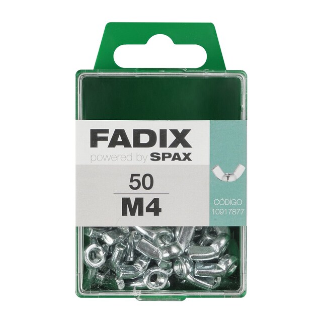 Imagen 0 de Tuerca Mariposa Cincada M4 - Caja 50 Uds