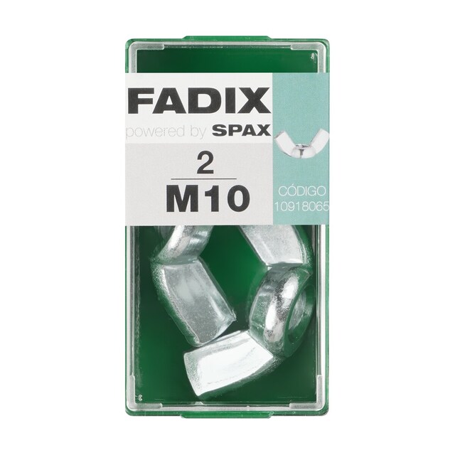 Imagen 0 de Tuerca Mariposa Cincada M10 - Caja 2 Uds