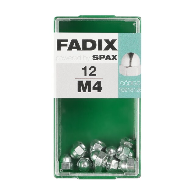 Imagen 0 de Tuerca Ciega Cincada M4 - Caja 12 Uds