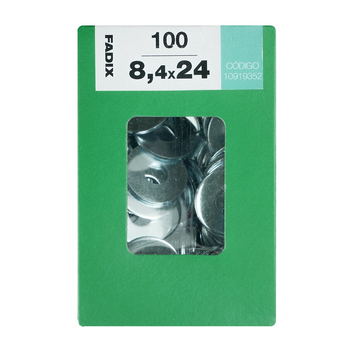 Imagen 0 de Arandela Plana de Ala Ancha Cincada Ø8,4 x Ø24 mm - Caja 100 Uds