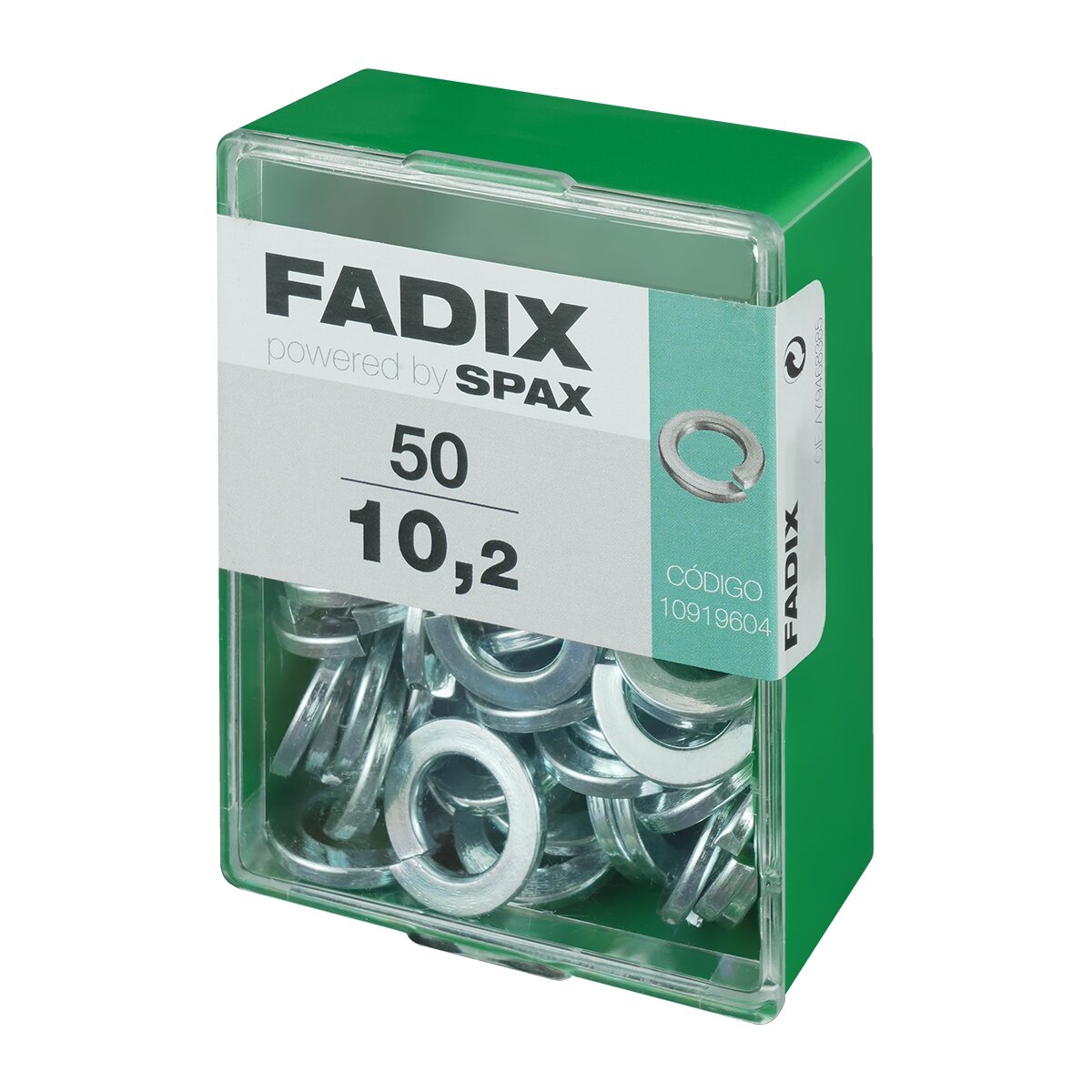 Arruela Grower de Pressão Zincada Ø10,2 mm - Caixa de 50 Unid. Zincado-2