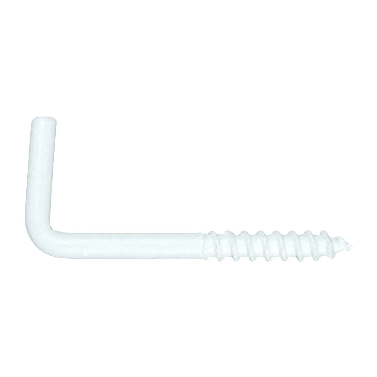 Alcayata Roscada Blanca Ø2 x 25 mm - Caja 15 Uds Zincado-3