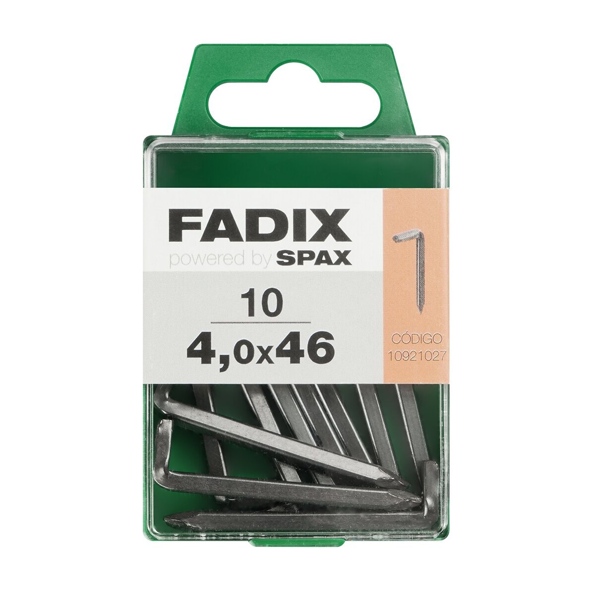 Imagen 0 de Alcayata Hierro Clavar Ø4 x 46 mm - Caja 10 Uds