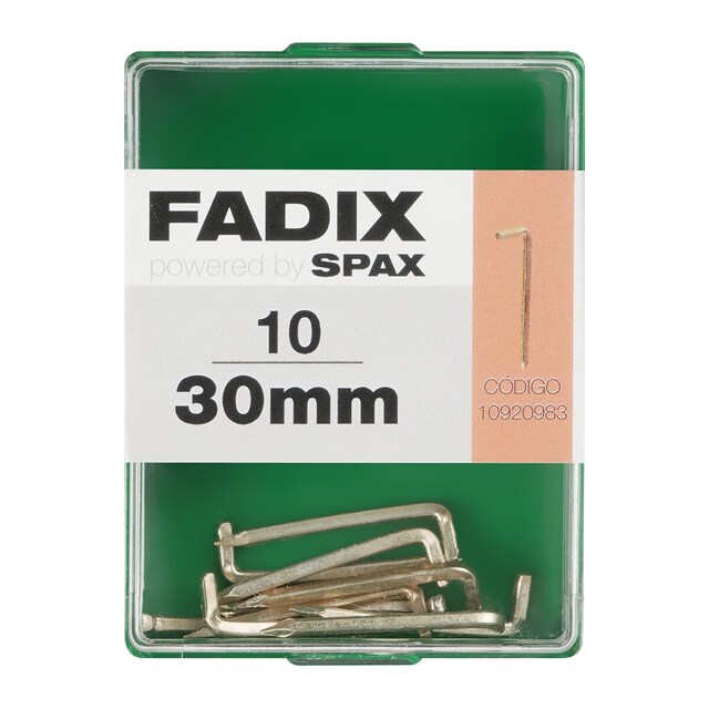 Imagen 0 de Alcayata Acero Cuadrada 30 mm - Caja 10 Uds