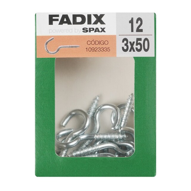 Imagen 0 de Hembrilla Abierta Cinc Ø3 x 50 mm - Caja 12 Uds