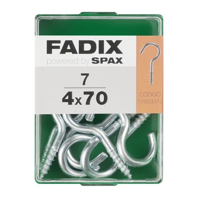 Imagen 0 de Hembrilla Abierta Cinc Ø4 x 70 mm - Caja 7 Uds