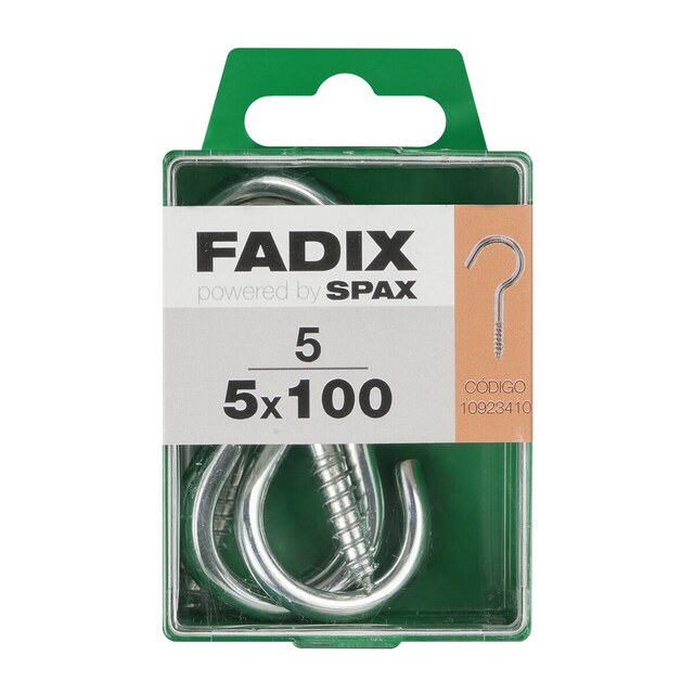 Imagen 0 de Hembrilla Abierta Cinc Ø5 x 100 mm - Caja 5 Uds