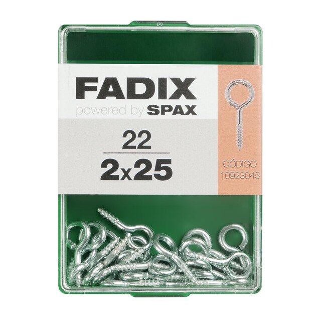 Imagen 0 de Hembrilla Cerrada Cinc Ø2 x 25 mm - Caja 22 Uds