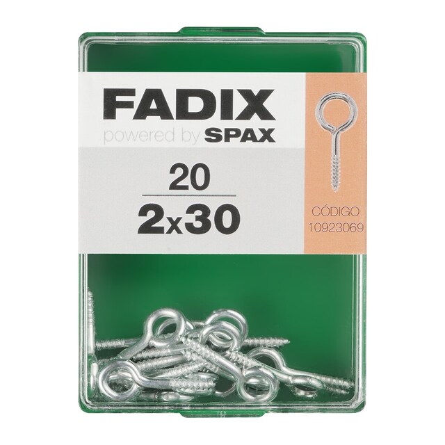 Imagen 0 de Hembrilla Cerrada Cinc Ø2 x 30 mm - Caja 20 Uds