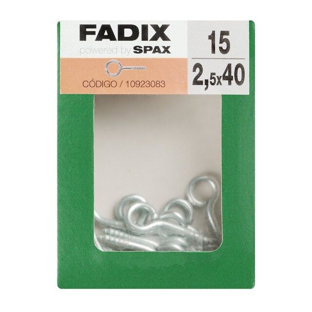 Imagen 0 de Hembrilla Cerrada Cinc Ø2,5 x 40 mm - Caja 15 Uds