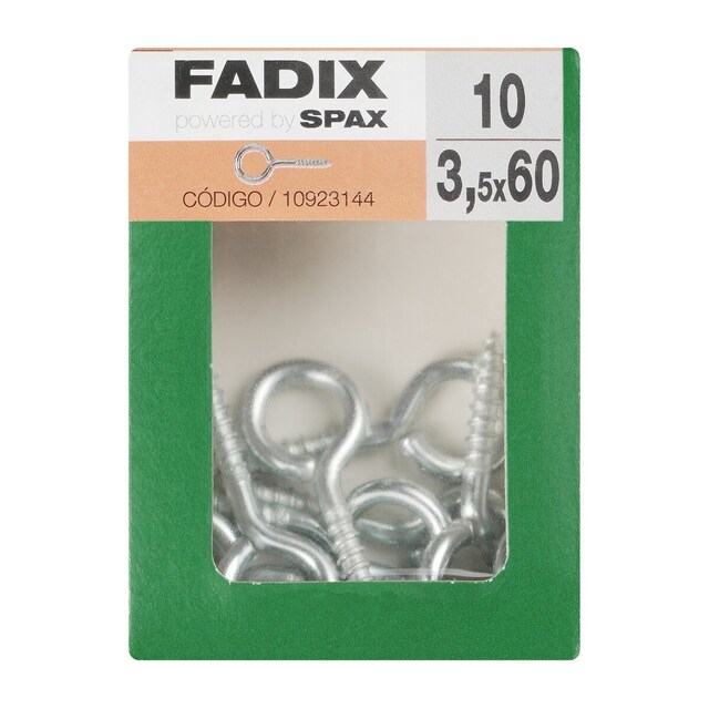 Imagen 0 de Hembrilla Cerrada Cinc Ø3,5 x 60 mm - Caja 10 Uds