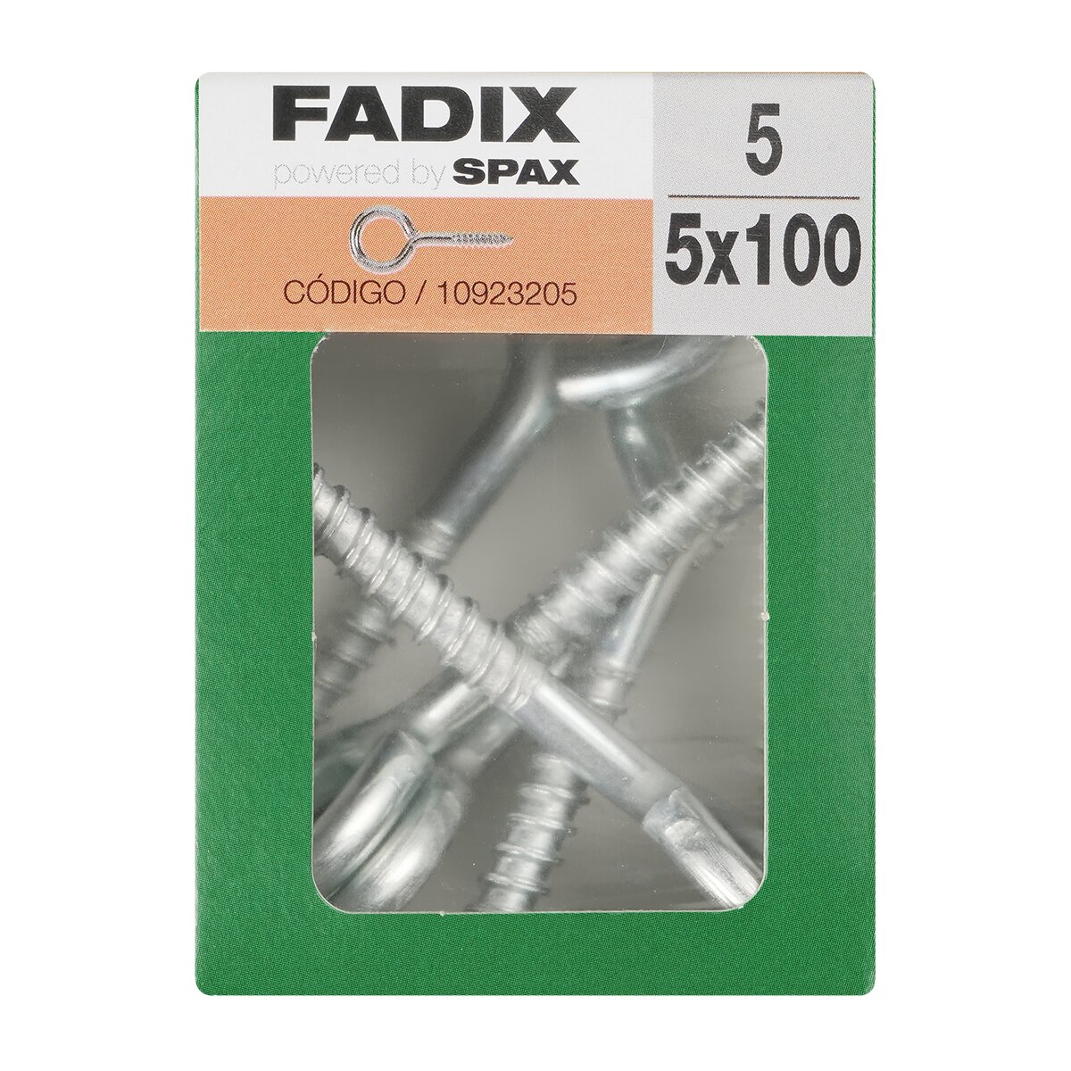 Imagen 0 de Hembrilla Cerrada Cinc Ø5 x 100 mm - Caja 5 Uds