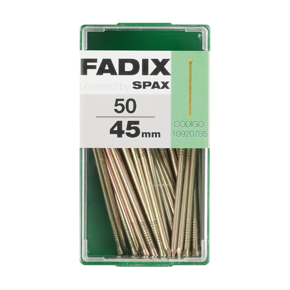 Imagen 0 de Clavo Acero Cabeza Perdida 45 mm - Caja 50 Uds