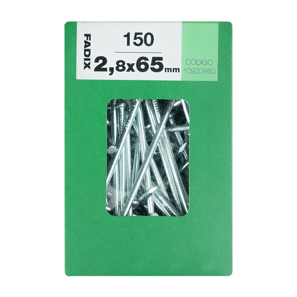 Imagen 0 de Clavo Acero Cabeza Perdida 65 mm - Caja 150 Uds