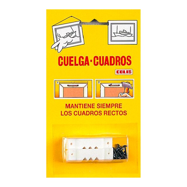 Imagen 0 de Chapas Cuelga Cuadros - 10 Uds