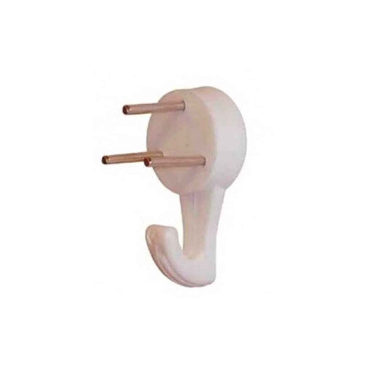 Suporte para Quadros de Gancho Curto 4 Unid. Aço / Branco-2