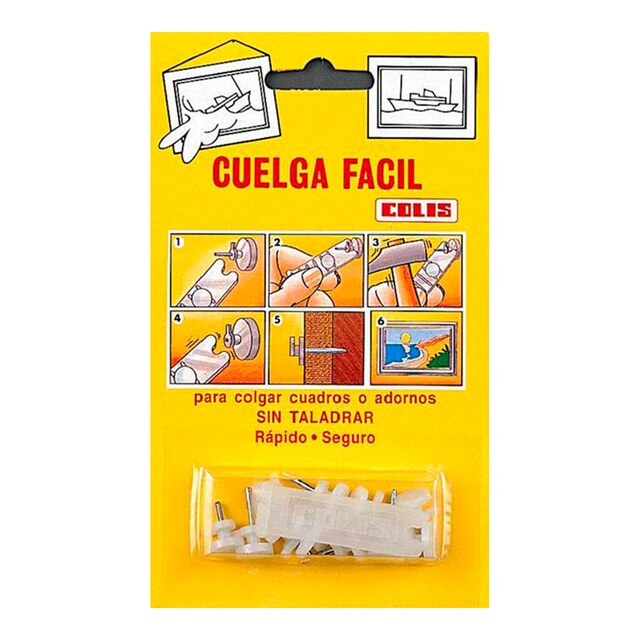 Imagen 0 de Puntas Cuelga Fácil - 12 Uds