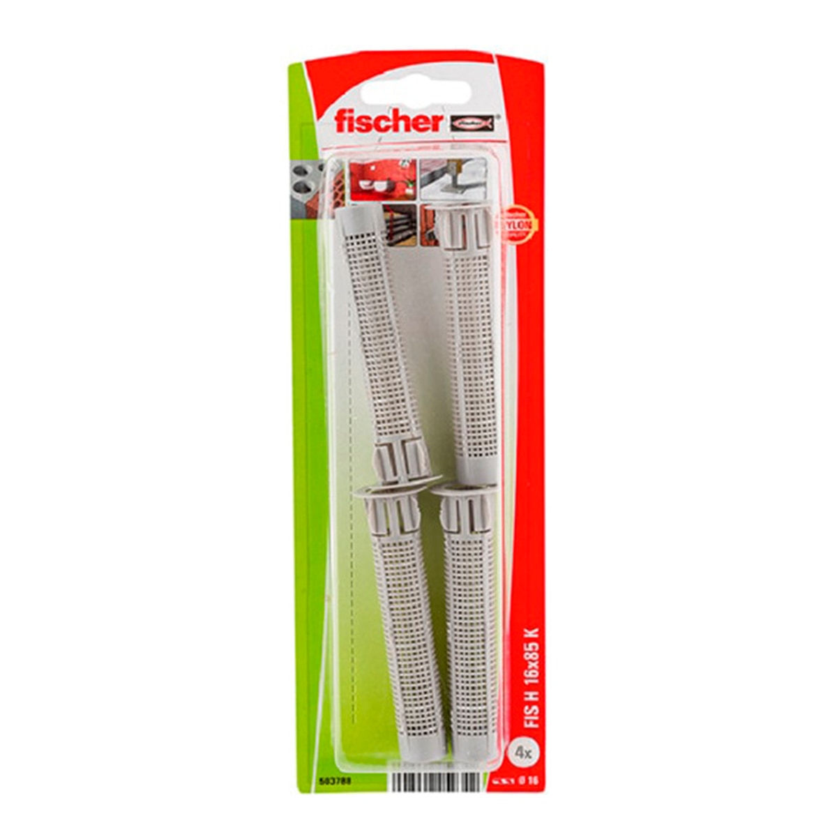 Anclaje Inyección FIS H 16 x 85 mm 4 Uds Gris-2