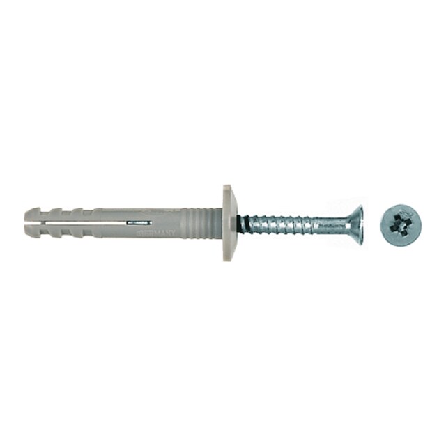 Imagen 0 de Tacos Clavo N 5 x 30 mm y Tornillos 20 Uds