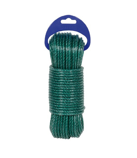 Imagen 0 de Madeja Cuerda Cableada Plastificada 4 cabos 10 m