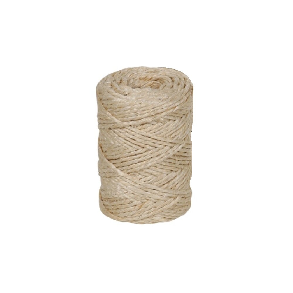 Carrete Cuerda Sisal Cableada 4C Natural-1