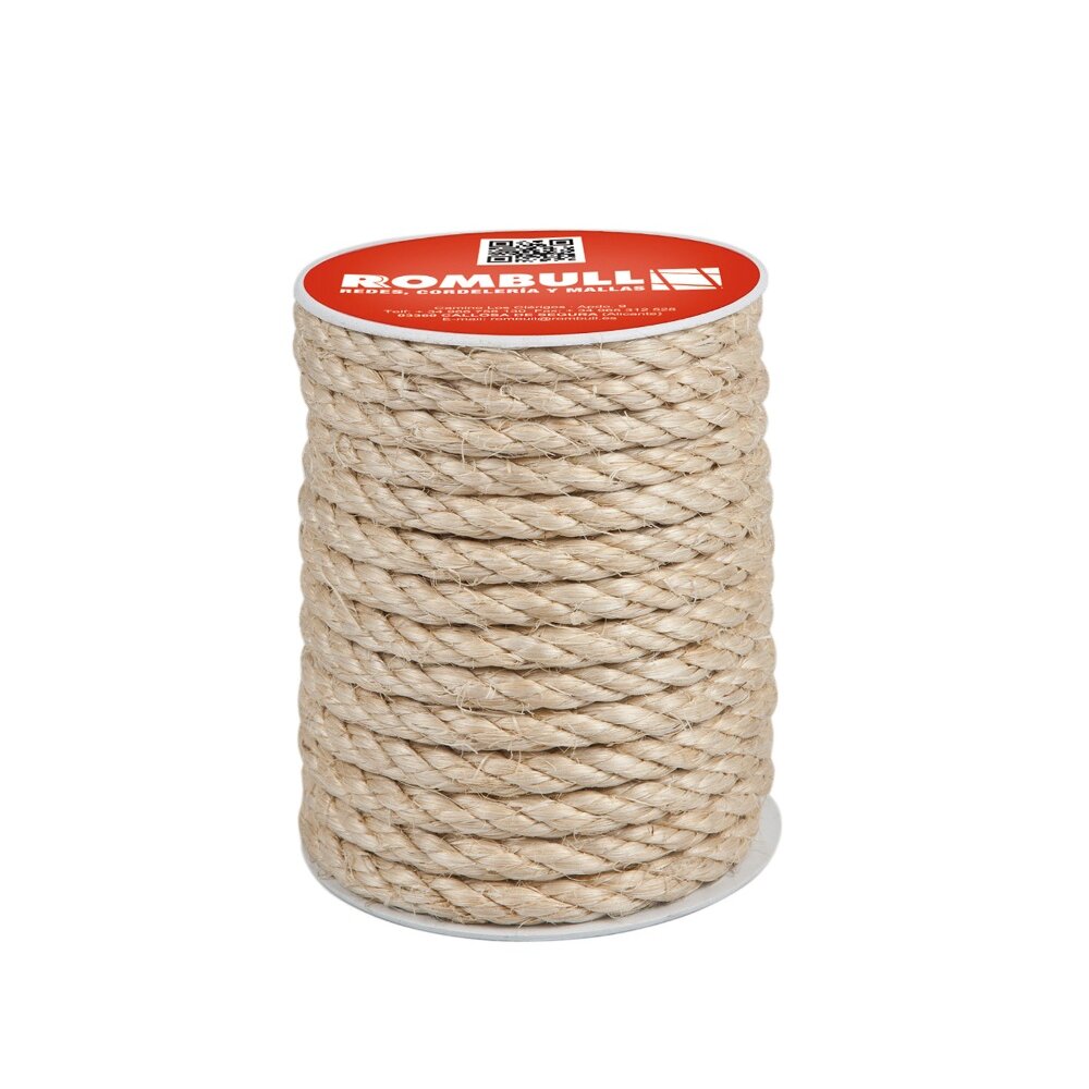 Carrete Cuerda Sisal Cableada 4C 25 m Natural-1