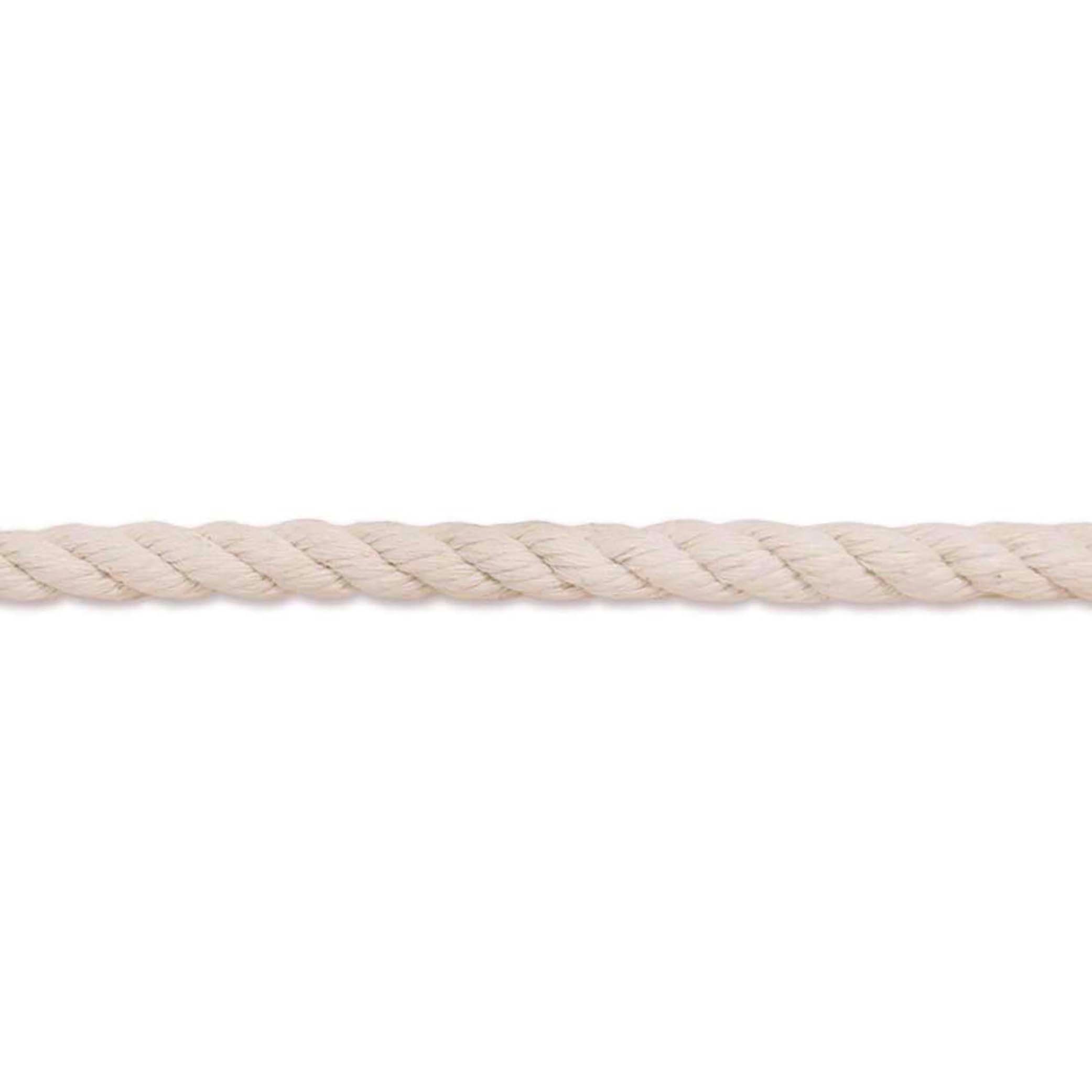 Carrete Cuerda Algodón Cableado 15 m Blanco-2