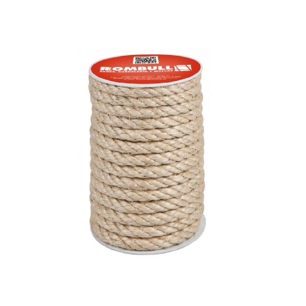 Carrete Cuerda Sisal Cableada 4C 15 m Natural-1
