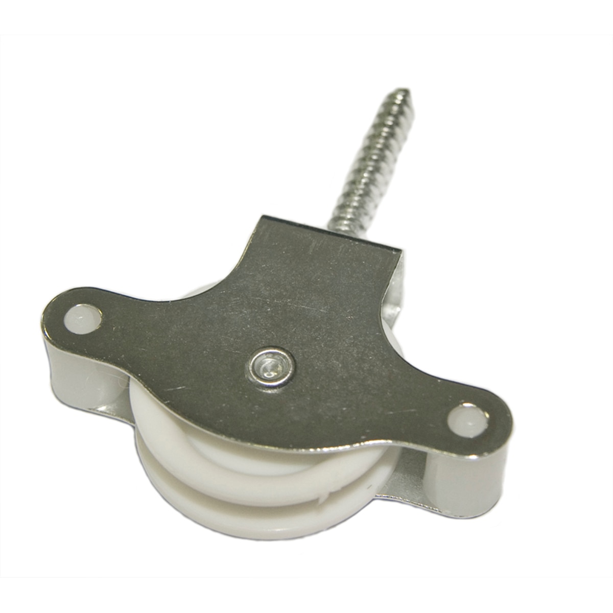 Imagen 0 de Poleas Rodamiento Plástico con Tirafondo - 2 Uds