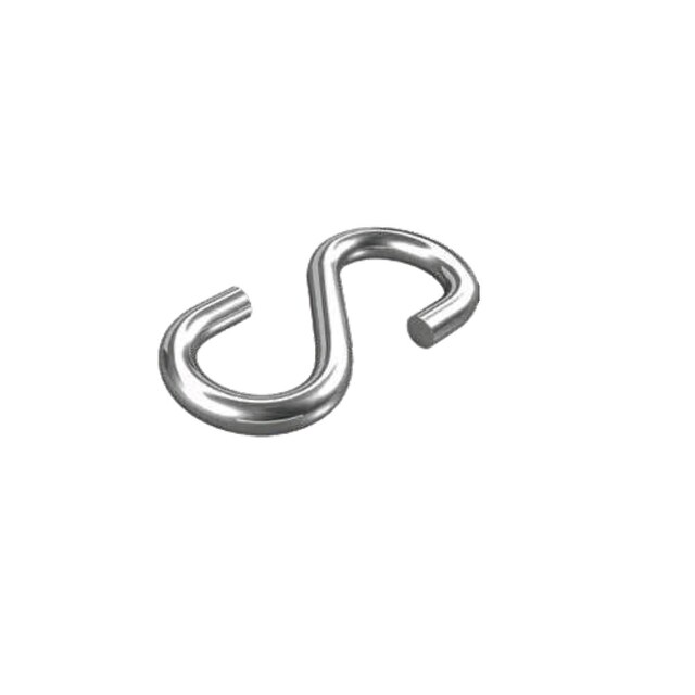 Imagen 0 de Gancho Acero tipo S 2 Uds