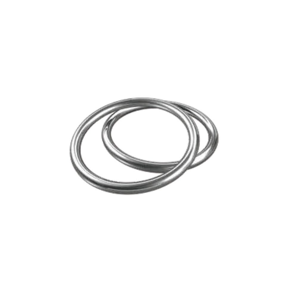 Imagen 0 de Anillo Acero Cincado 2 Uds