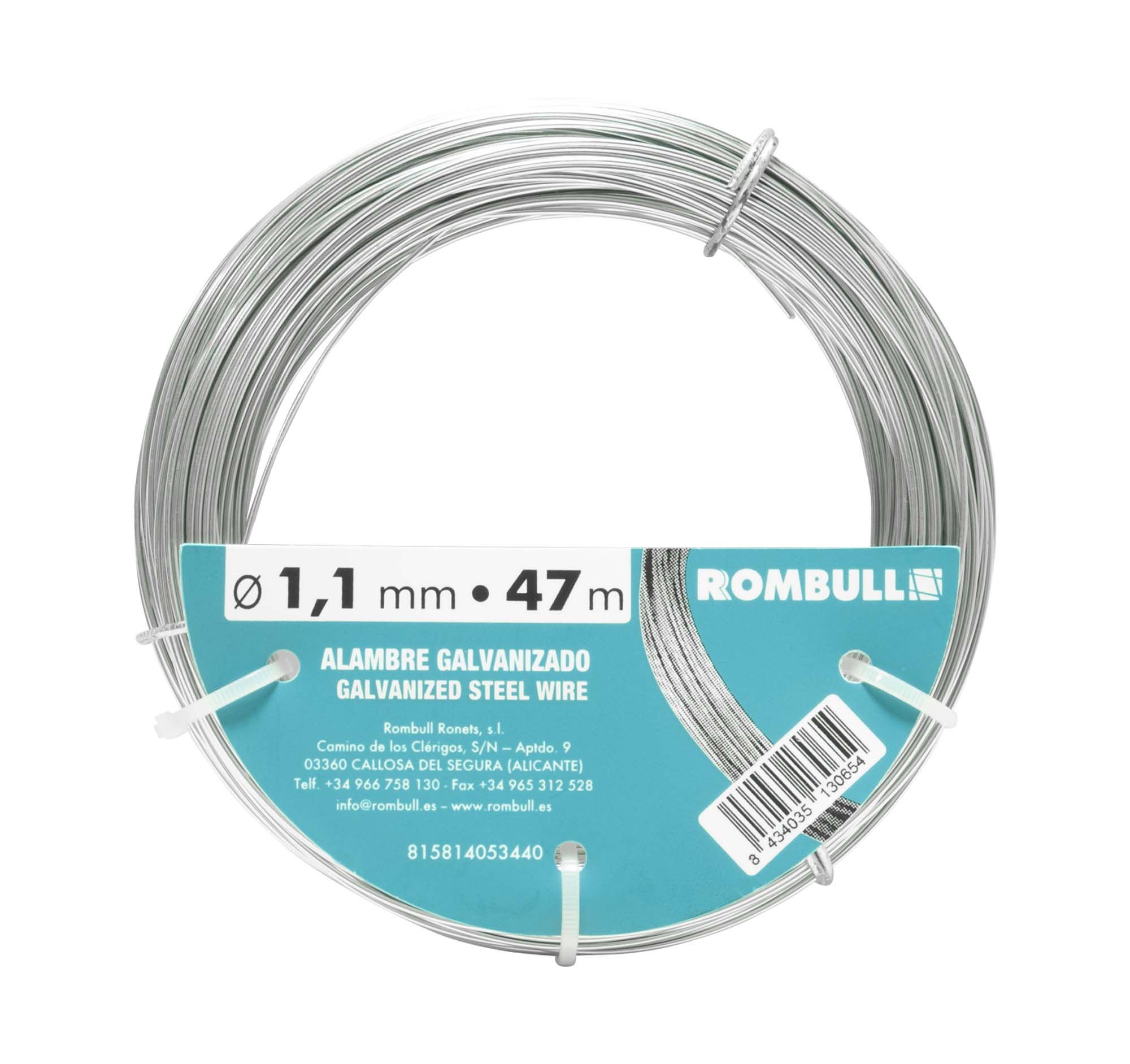 Imagen 0 de Alambre Galvanizado 47 m