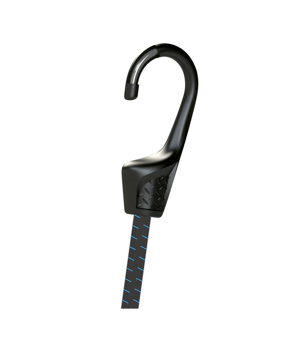 Corda Elástica Medium - 60 cm Preto / Azul-1