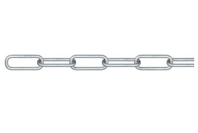 Imagen 0 de Cadena Acero Cincado DIN 5685-1
