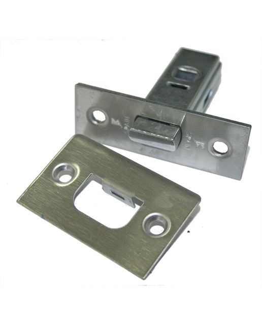Picaporte Metálico Tubular Níquel-1