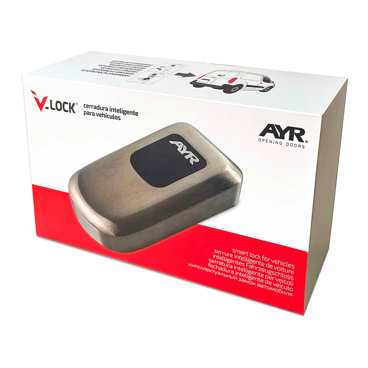 Cerradura Inteligente para Vehículos V-LOCK Gris-11