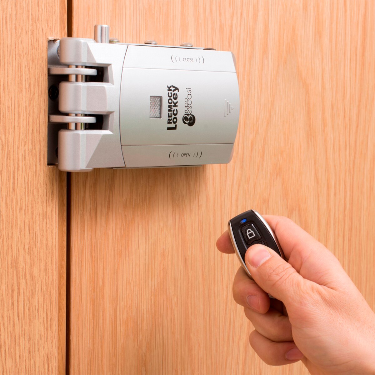 Cerradura de Seguridad Invisible Remock ONE - Plata Plata-7