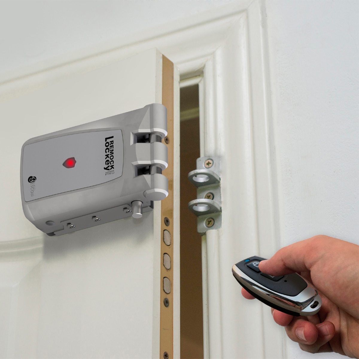 Cerradura de Seguridad Invisible Remock PRO Plata-8