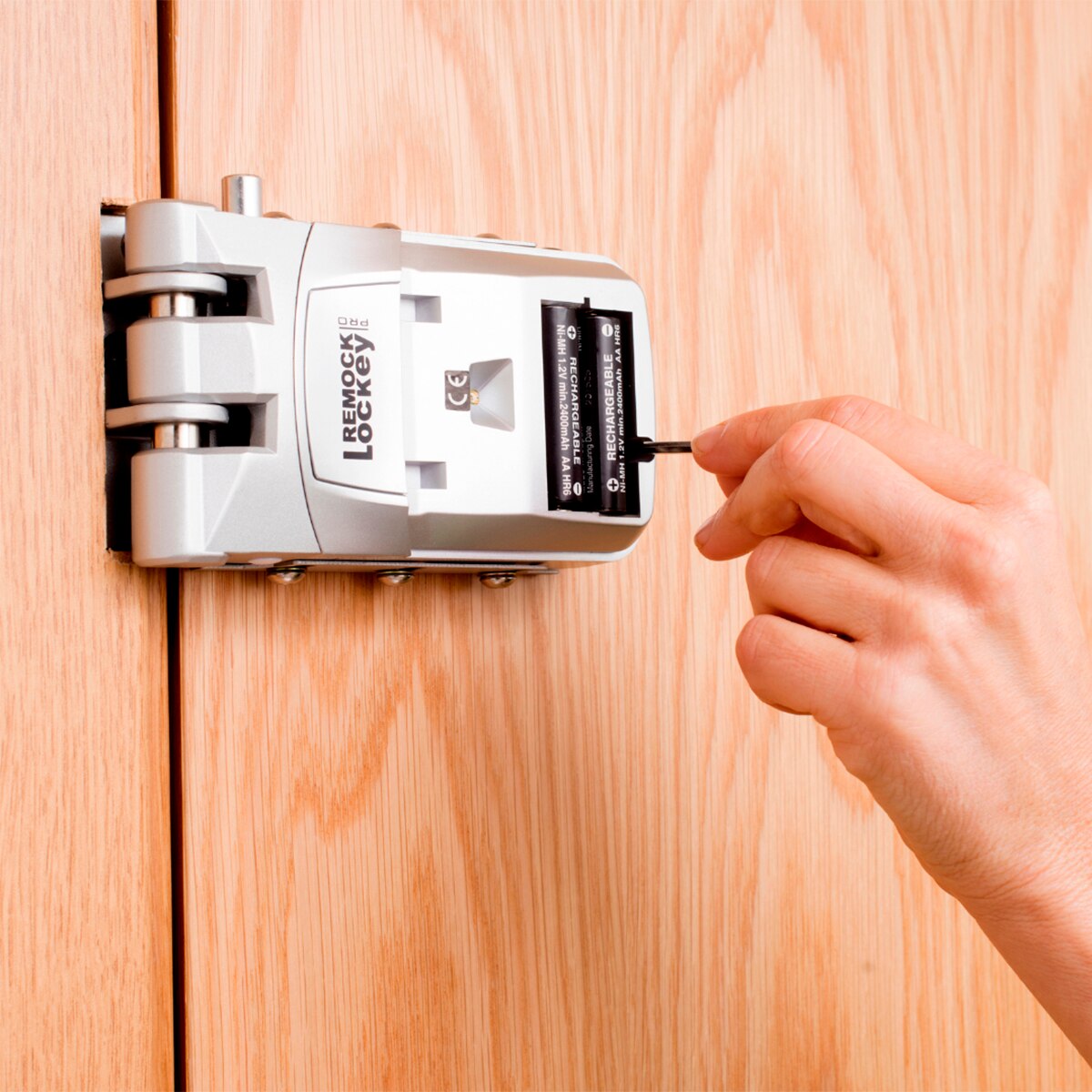 Cerradura de Seguridad Invisible Remock PRO - Latón Latón-3