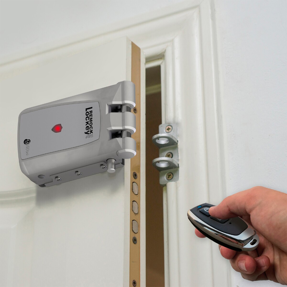 Cerradura de Seguridad Invisible Remock PRO - Latón Latón-4