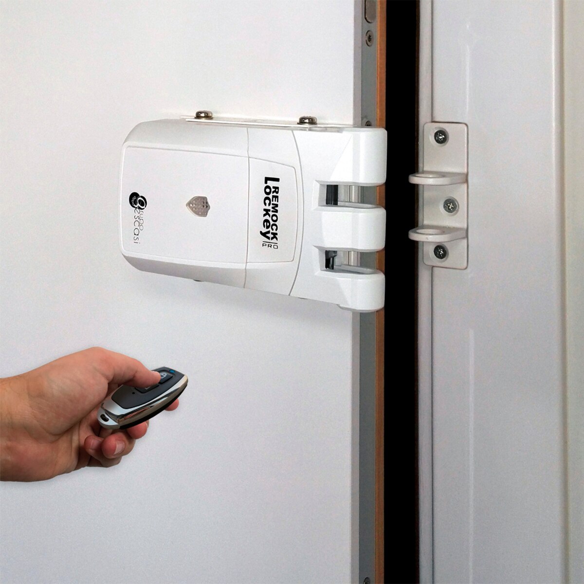 Cerradura de Seguridad Invisible Remock PRO - Blanco Blanco-4