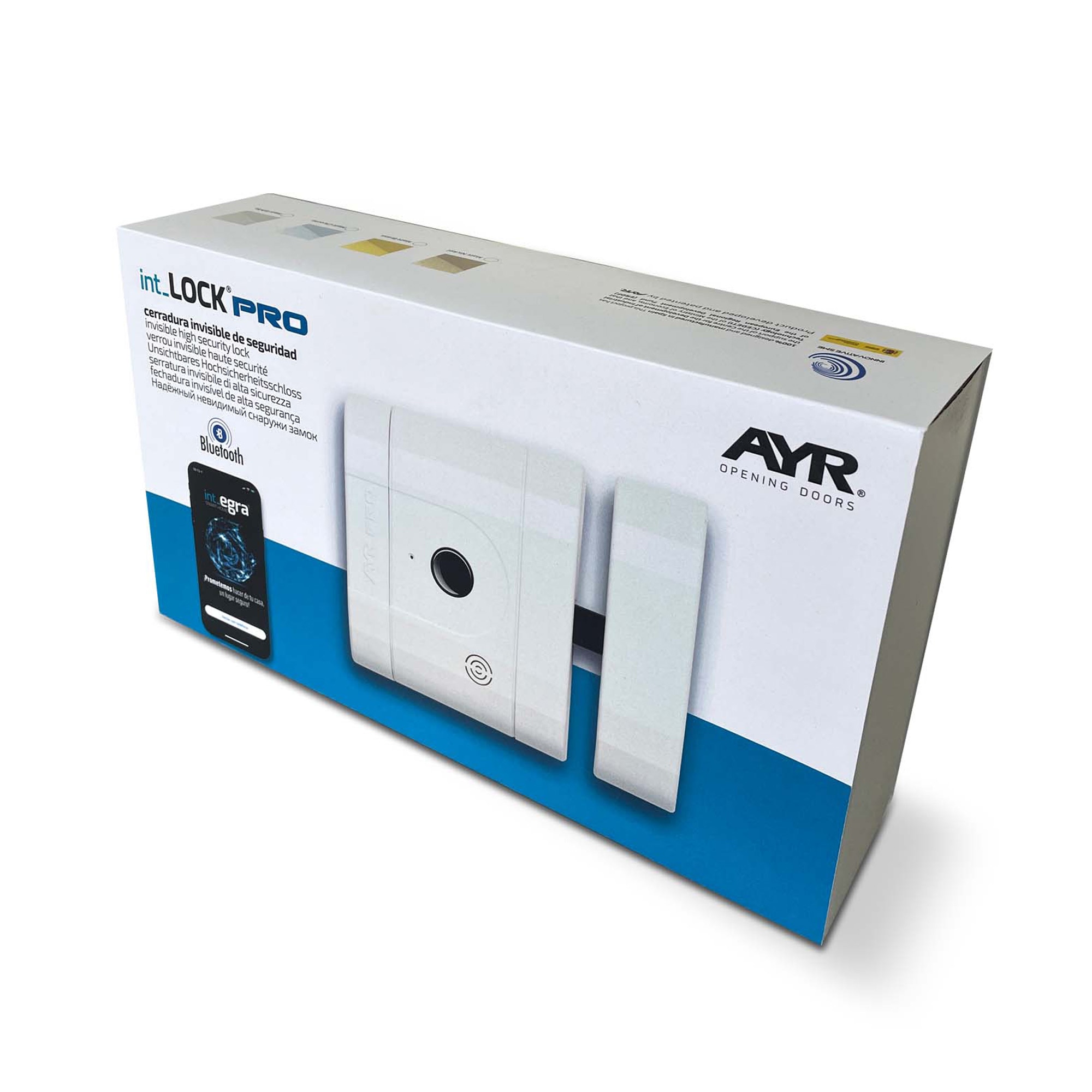 Cerradura Invisible de Seguridad Int-Lock Pro 511 Negro mate-5
